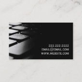 Carte de visite pour la réparation d'ordinateurs P (Dos)