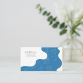 Carte de visite pour la réparation et le service d (Debout devant)