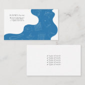 Carte de visite pour la réparation et le service d (Devant / Derrière)