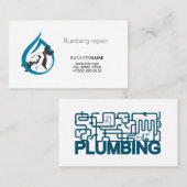 Carte de visite pour la réparation et l'entretien (Devant / Derrière)