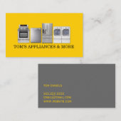 Carte de visite pour la vente, l'installation et l (Devant / Derrière)