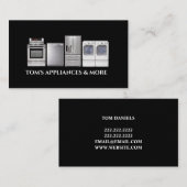 Carte de visite pour la vente, l'installation et l (Devant / Derrière)