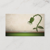 carte de visite pour l'agriculture d'eco de (Dos)