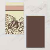 carte de visite pour l'amusement (Devant / Derrière)