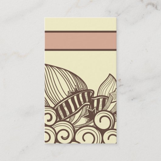 carte de visite pour l'amusement (Devant)