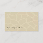 Carte de visite pour l'artiste (Dos)