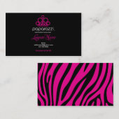 Carte De Visite Pour Lauren (Devant / Derrière)