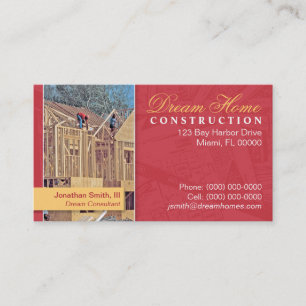 Carte de visite pour le bâtiment