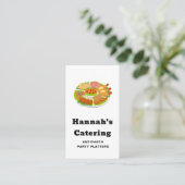 Carte de visite pour le catering Black & White (Debout devant)
