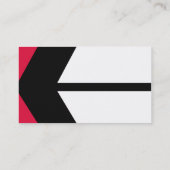 carte de visite pour le déplacement (Dos)