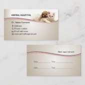 carte de visite pour le docteur de clinique (Devant / Derrière)