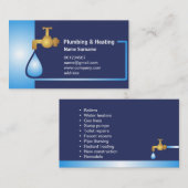 Carte de visite pour le maître mettant d'aplomb et (Devant / Derrière)