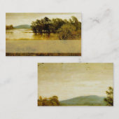 carte de visite pour le paysage (Devant / Derrière)