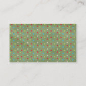 Carte de visite pour le père noël (Dos)