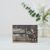 Carte De Visite Pour le piano, voix, professeurs de musique, (Debout devant)