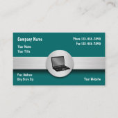 Carte de visite pour le support technique informat (Devant)