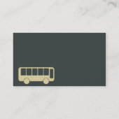 carte de visite pour le transport public et (Dos)