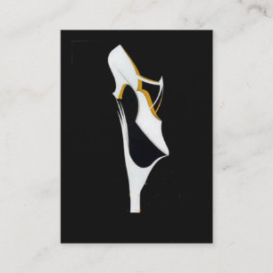 Carte de visite pour l'entreprise de chaussures