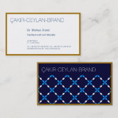 Carte De Visite Pour les consultants (Devant / Derrière)