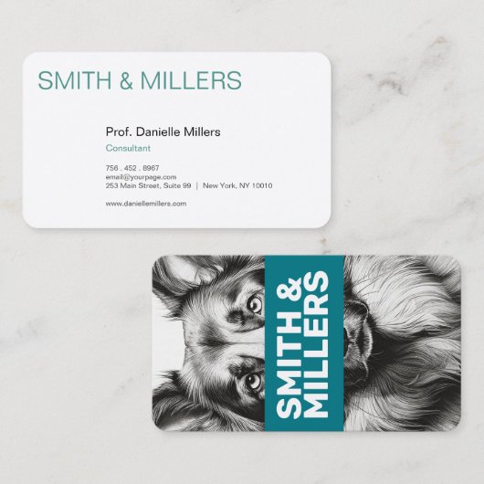 Carte De Visite Pour les consultants (Devant / Derrière)