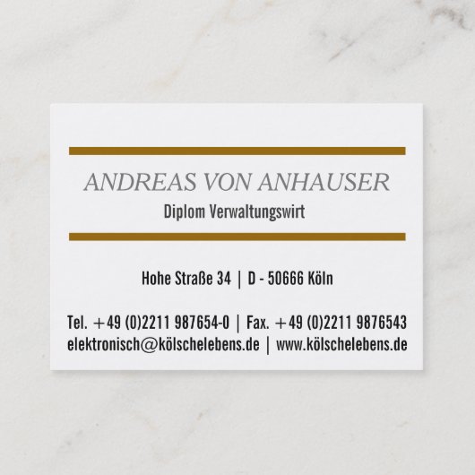 Carte De Visite Pour les courtiers et les experts immobiliers (Dos)