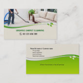 Carte de visite pour les décapants organiques de (Devant / Derrière)