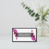 Carte De Visite Pour les experts floraux fleuristes professionnels (Debout devant)