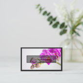 Carte De Visite Pour les experts floraux fleuristes professionnels (Debout devant)