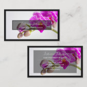 Carte De Visite Pour les experts floraux fleuristes professionnels (Devant / Derrière)