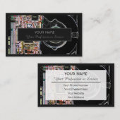 Carte De Visite Pour les experts professionnels en informatique ou (Devant / Derrière)