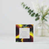 Carte de visite pour les fleuristes - tournois (Debout devant)