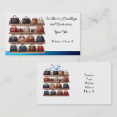 Carte de visite pour les sacs à main et accessoire (Devant / Derrière)