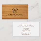 Carte de visite pour les services à domicile handy (Devant / Derrière)