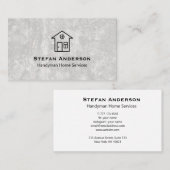 carte de visite pour les services handyman avec bé (Devant / Derrière)