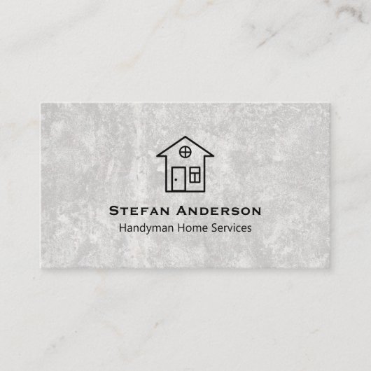 carte de visite pour les services handyman avec bé (Devant)