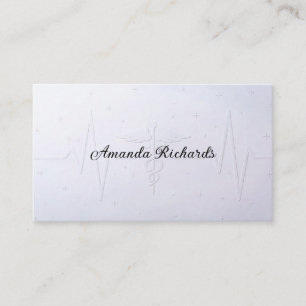 Carte de visite pour les travailleurs médicaux