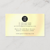 Carte de visite pour l'organisation de fêtes avec  (Dos)