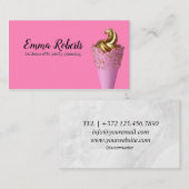 Carte de visite pour l'organisation de l'enterreme (Devant / Derrière)