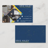 Carte de visite pour maison et appartement teintur (Devant / Derrière)