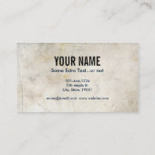 Carte De Visite Pour nager (Dos)