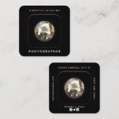 Carte de visite pour objectif de caméra rétroviseu (Devant / Derrière)