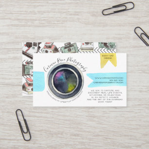 Carte de visite pour photographe