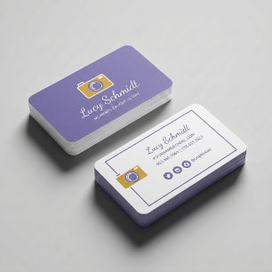 Carte de visite pour photographe paparazzi de phot