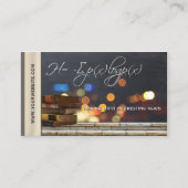 Carte de visite pour rendez-vous de professeur de  (Devant)