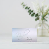 Carte de visite pour rendez-vous en studio de manu (Debout devant)