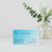 Carte de visite pour rendez-vous général (Debout devant)