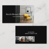 Carte de visite pour rénovation de maison (Devant / Derrière)