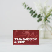 Carte de visite pour réparation de transmission (Debout devant)