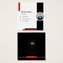 Carte de visite pour retouche photo