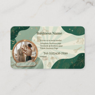 Carte de visite pour retouches